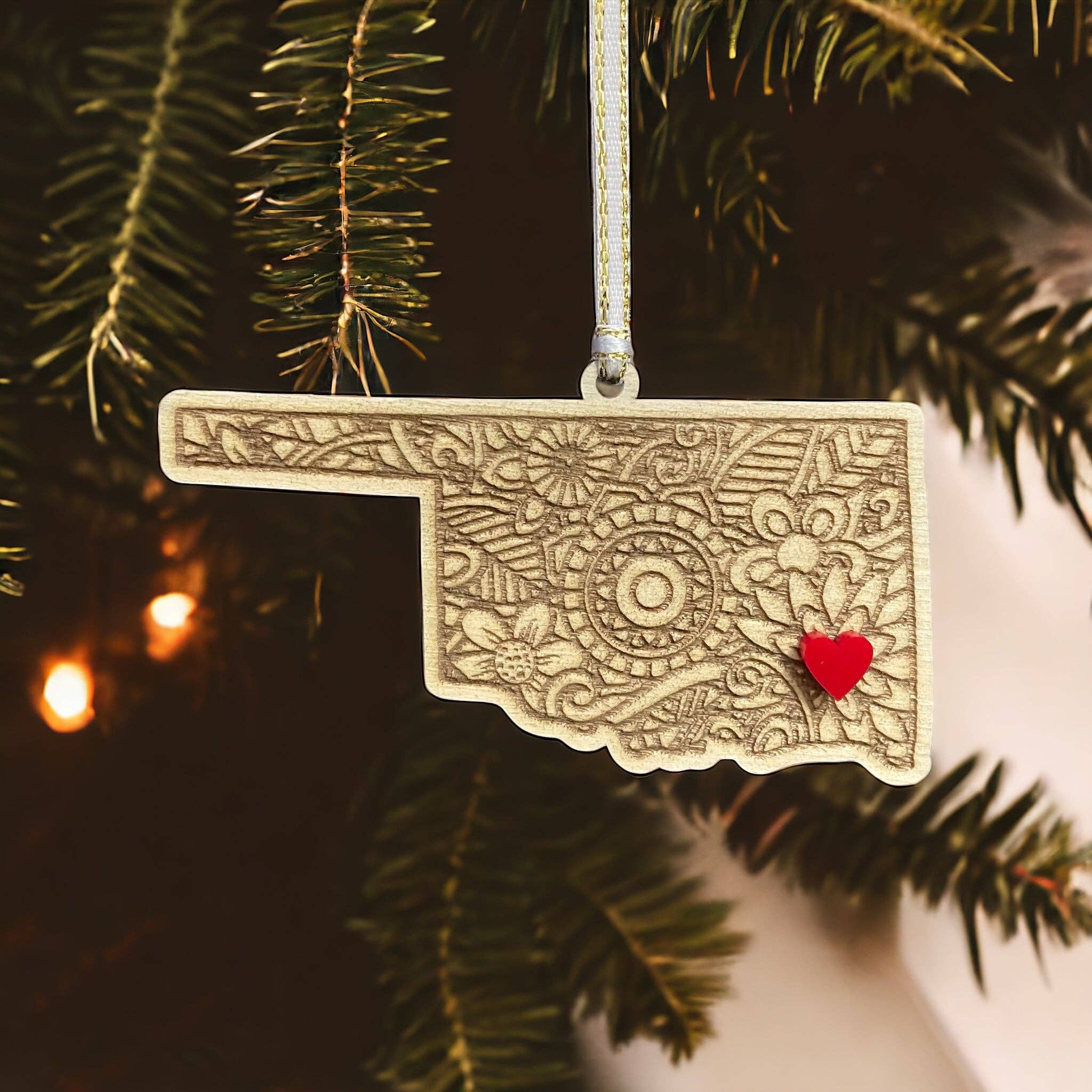 Joe & Oli - Wholesale Ornament - OKLAHOMA ORNAMENT