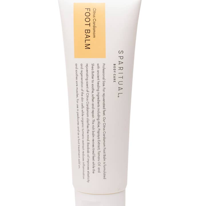 SPARITUAL - Wholesale Foot Cream - Foot Balm | Hydrating Citrus Cardamom Foot Cream