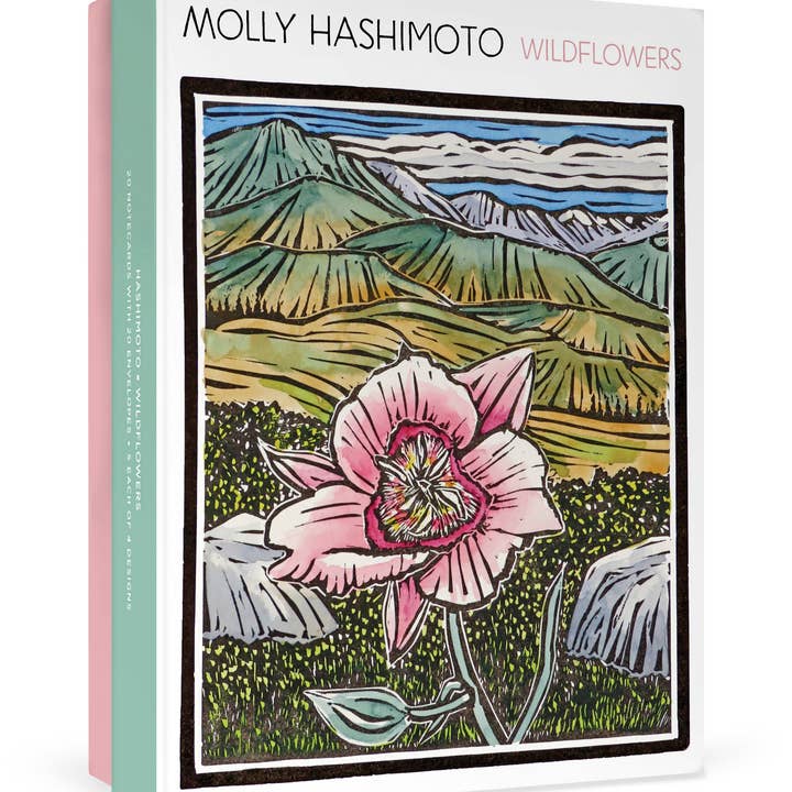 Pomegranate - Wholesale Stationery/Notecard Set - Molly Hashimoto: Wildflowers Boxed Notecard Assortment