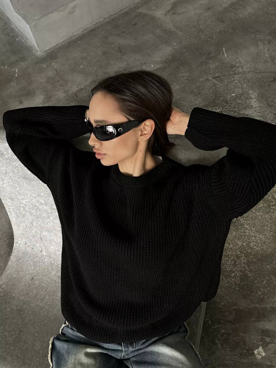 Marayn - Vendita all'ingrosso Maglione tricot - Donna - Maglione a Maglia Grossa Chic Comodo e Globale17