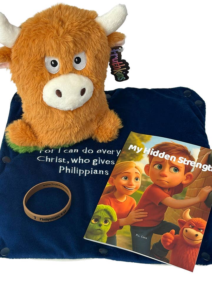 Verander Zwak in Sterk Emotioneel Welzijn Speelgoed (Filippenzen 4:13) voor wholesale door Truthkins