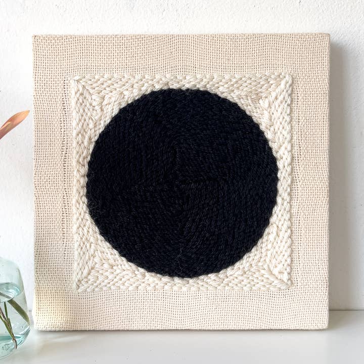 "Spotted" - Beginner Punch Needle Kit - Wall Art for wholesale by Both Hands Crafts