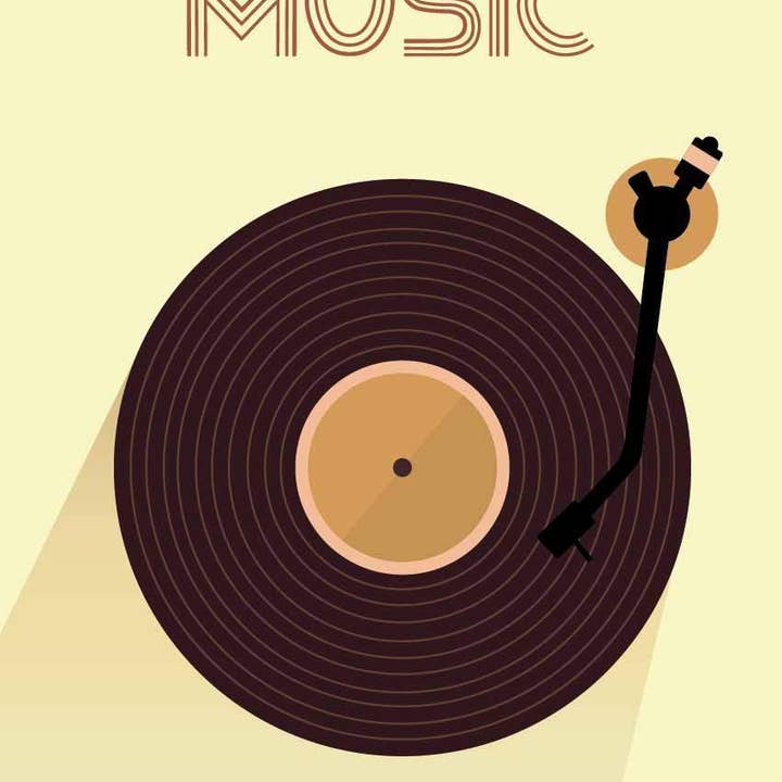 ViSSEVASSE - Wholesale Poster - THE LIST TO THE MUSIC - records