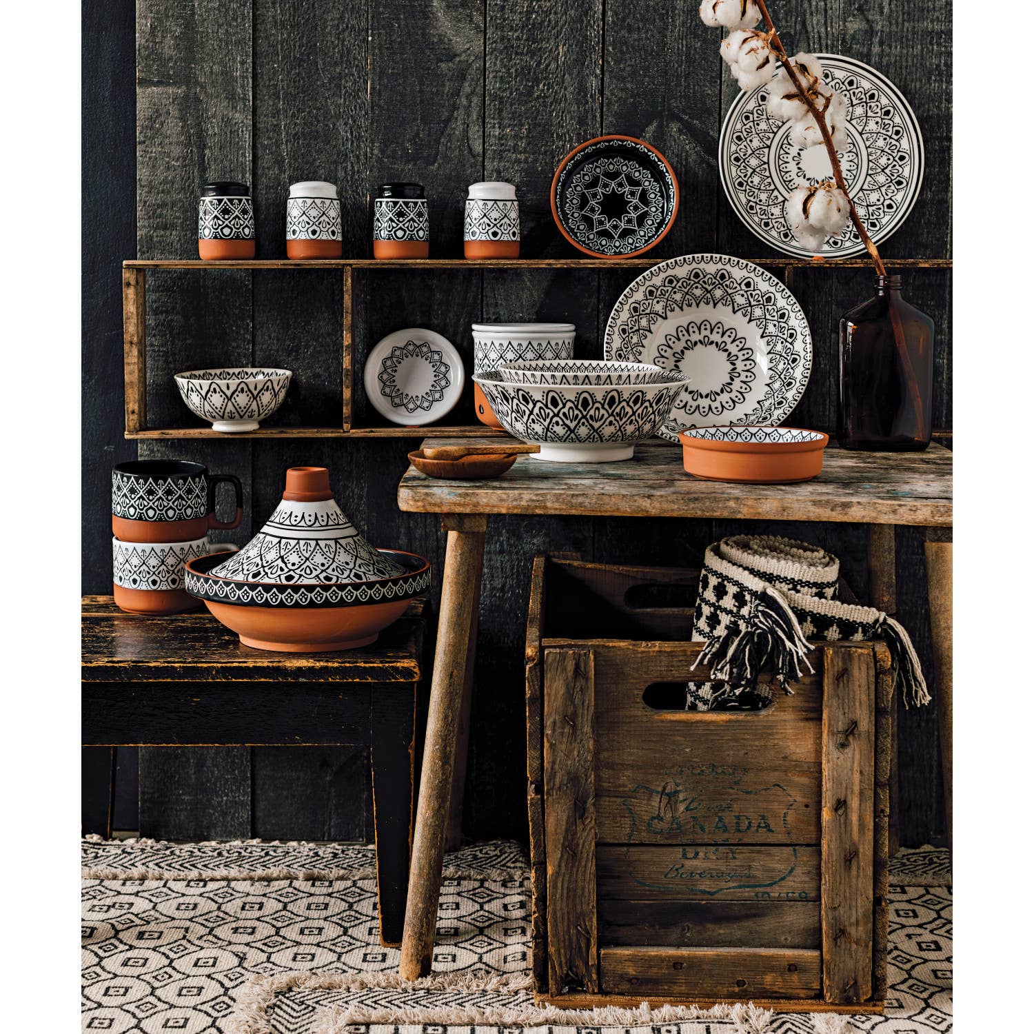 Danica Heirloom - Wholesale Decorative Plate/Dish/Bowl - Harmony Terracotta Small Dishes Set of 24