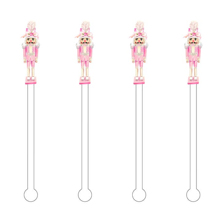 HAUTE ROSA NÖTKNÄPPARE AKRYL RÖR PINNAR för wholesale av XO ACRYLICS | ACRYLIC STICKS