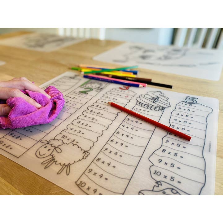 Tovaglietta Magica Unicorno da Colorare per la vendita all'ingrosso da parte di Edwali