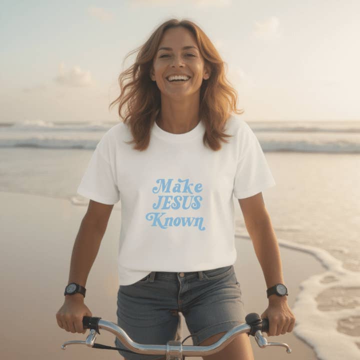 Camiseta Unisex Haz Conocer a Jesús para venta al por mayor de CROUSE OUTFITTERS