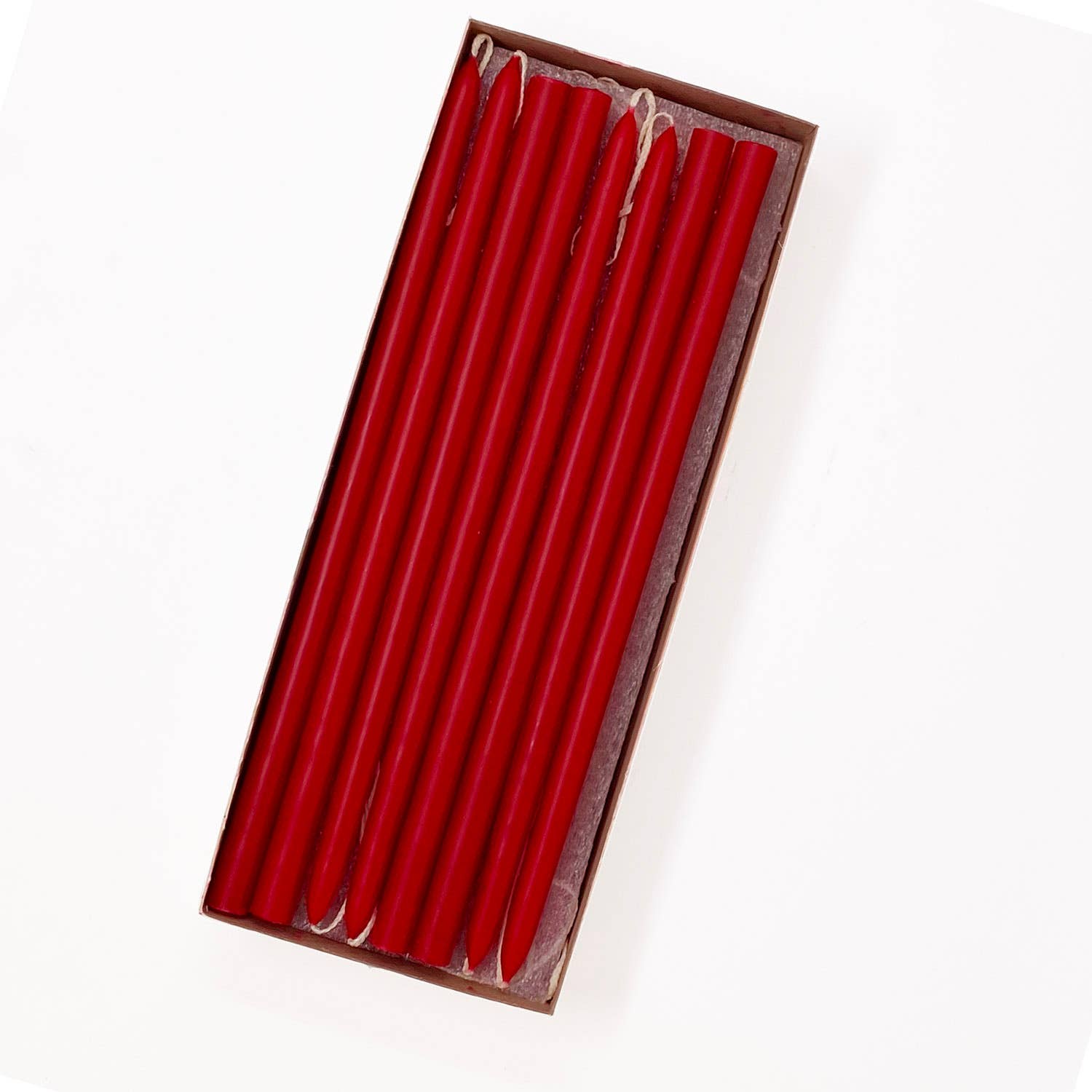 Mole Hollow Candles - Vente Bougies/bougeoirs coniques - Bougies effilées minuscules trempées à la main non parfumées de 10" - 39 couleurs9