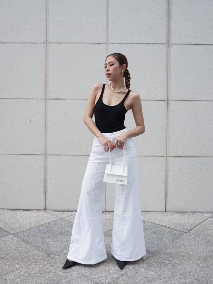 Lamin - Body nero con schienale basso per la vendita all'ingrosso da parte di SGLOKAL