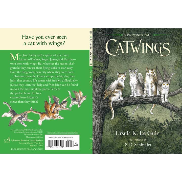 Simon & Schuster - Wholesale Early Reader Book (6-8) - Catwings by Ursula K. Le Guin1