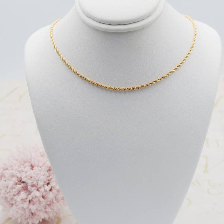 Rope Chain Choker 2mm, 3mm for wholesale by Cherie by Cherie