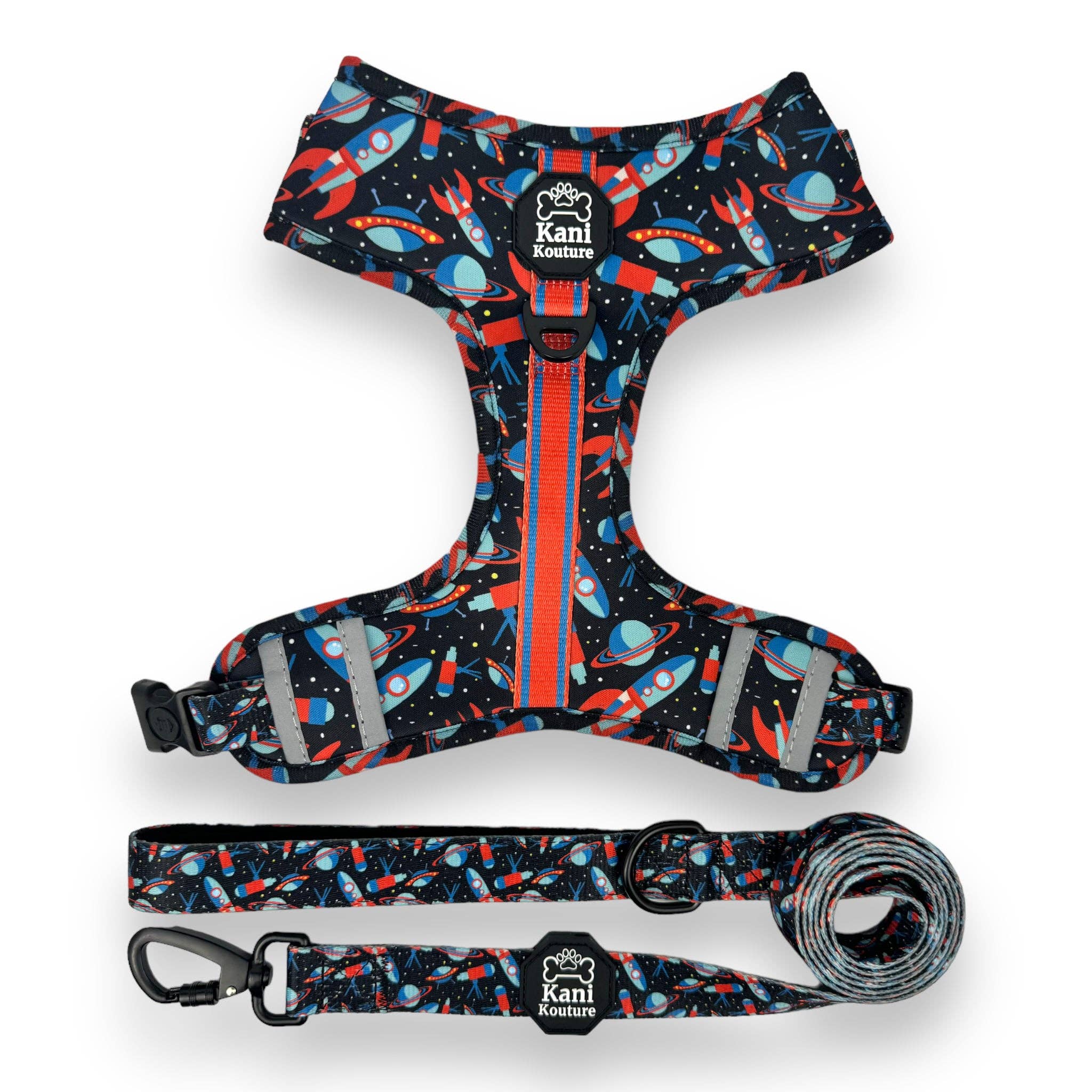 Kani Kouture - Wholesale Pet Harness - Dog - Space Voyage - Adjustable Harness2