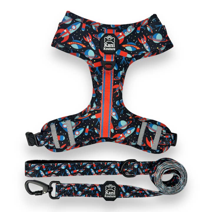 Kani Kouture - Wholesale Pet Harness - Dog - Space Voyage - Adjustable Harness2