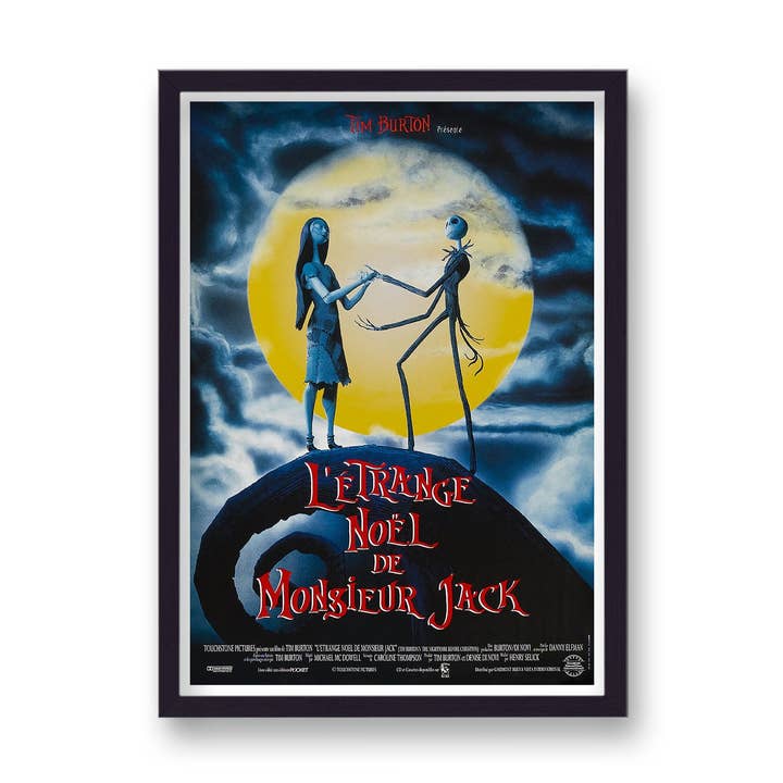 Vintage Movie Print The Nightmare Before Christmas No2 for wholesale by Gallery Print and Art