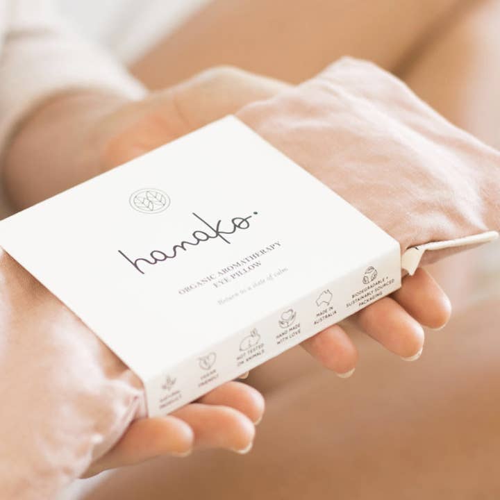 Hanako Therapies – wholesale Spa/therapy pillow – Rose Aromatherapy Organic Eye Pillow