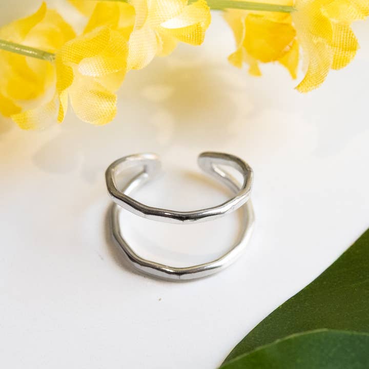 Open Arc Ring - Silver for wholesale by WorldFinds