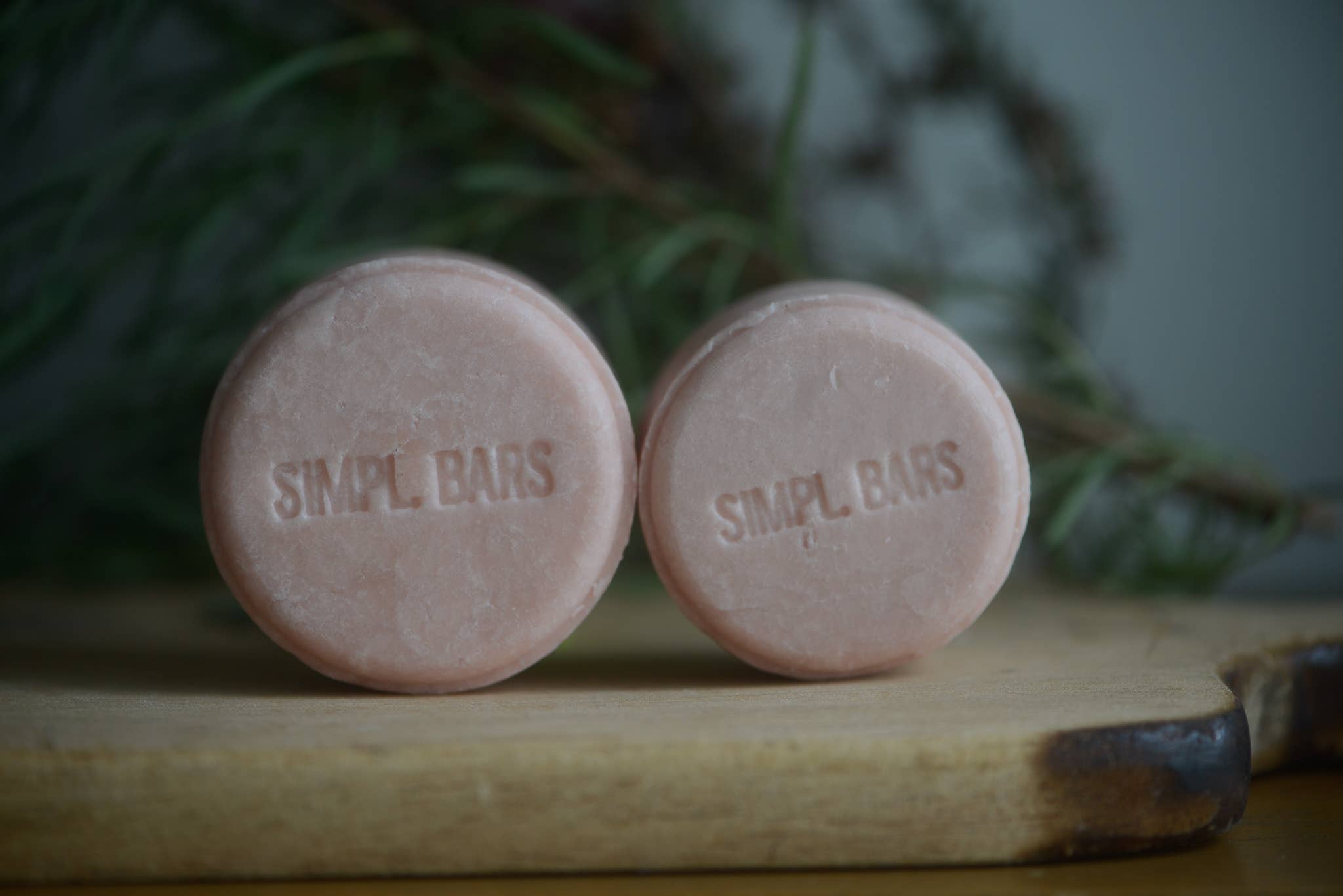 Simpl Bars - Wholesale Shampoo Puck/Solid Shampoo - Unpackaged Pink Clay Shampoo Bar Zero Waste (Normal Hair)4