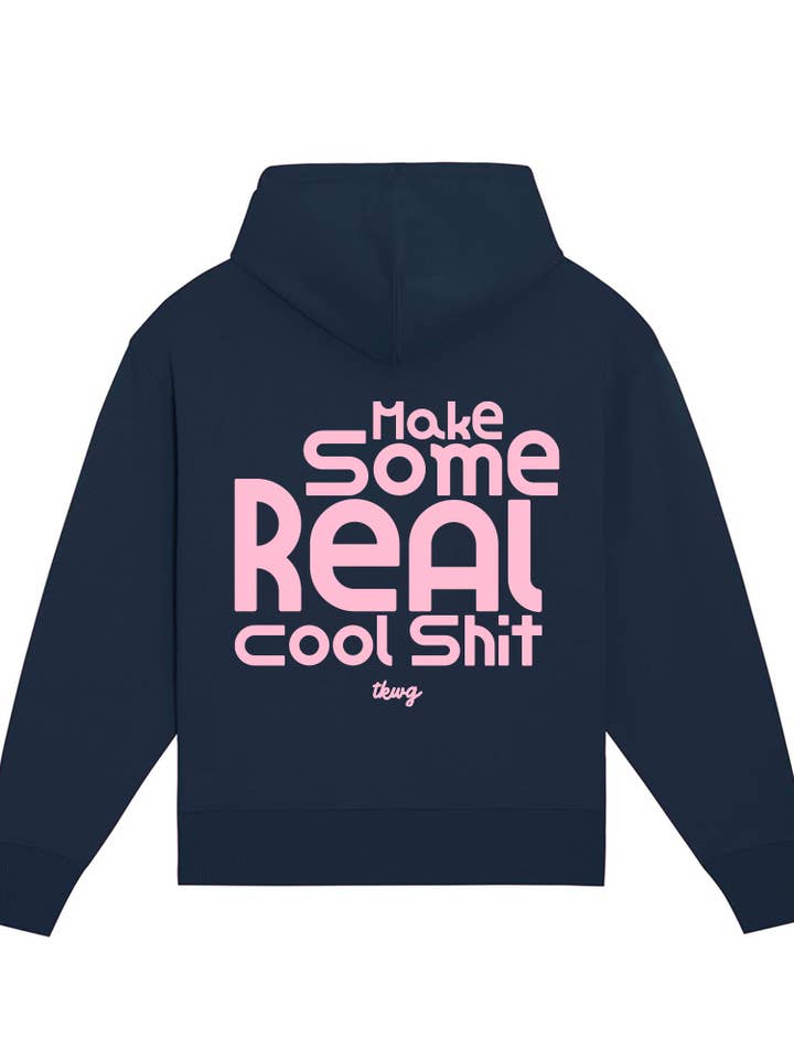 REAL COOL - Felpa con cappuccio oversize per la vendita all'ingrosso da parte di thekidswantgelato