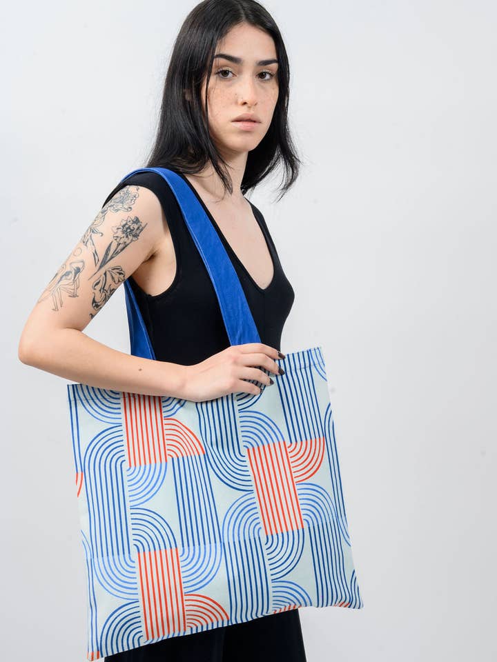 Etheral motion A Tote Bag for wholesale by KORES ACCESSORIES