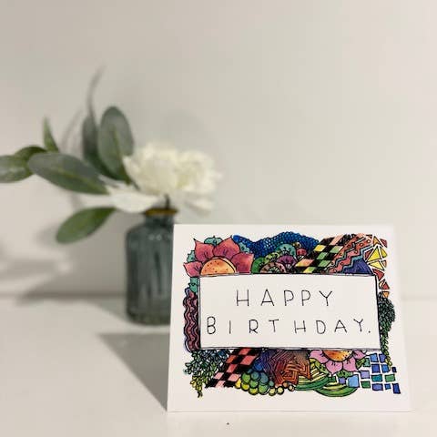 Ink + Splash - Wholesale Birthday Card - Assorted 6 Pack - Birthday Cards1