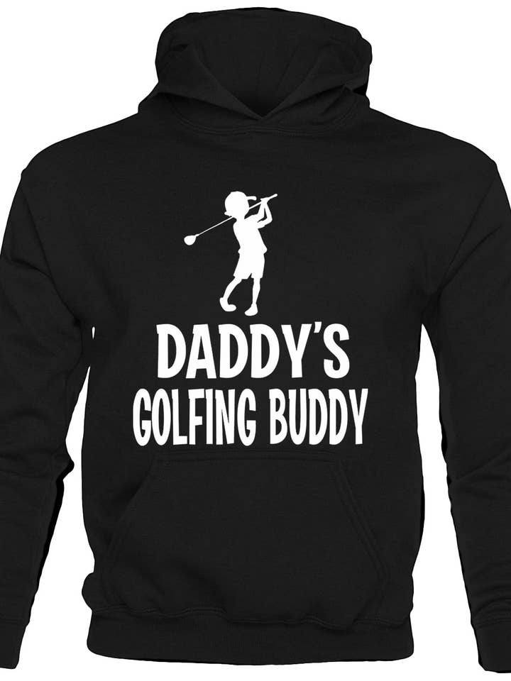 Felpa con cappuccio Daddy's Golfing Buddy per la vendita all'ingrosso da parte di Print4U