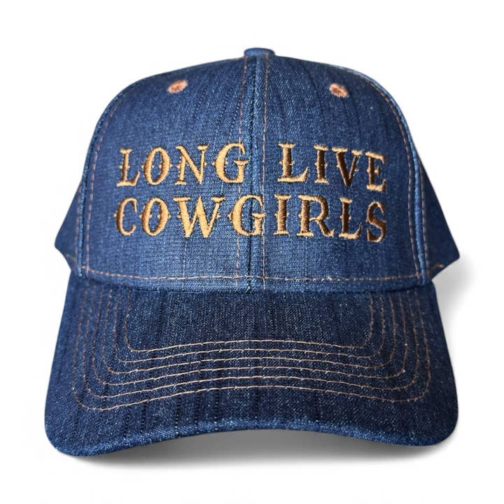 Lang lebe der Cowgirl-Denim-Hut für den Großhandel von Wilde roots