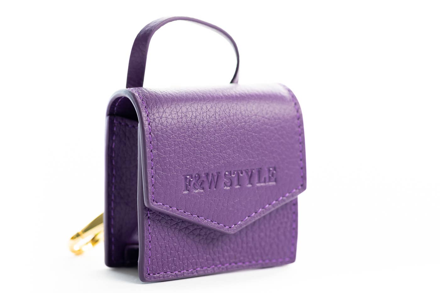 F&W Style - Wholesale Crossbody Bag - Women's - Lilly Airpod Case/Micro Bag (Purple)2