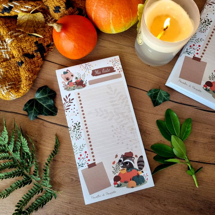 TO DO LIST - SWEET AUTUMN for wholesale by Poussin et Poupette