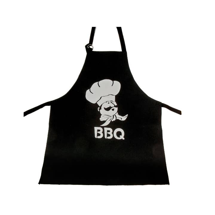 Neopreen BBQ-schort zwart voor wholesale door IH Casa Decor