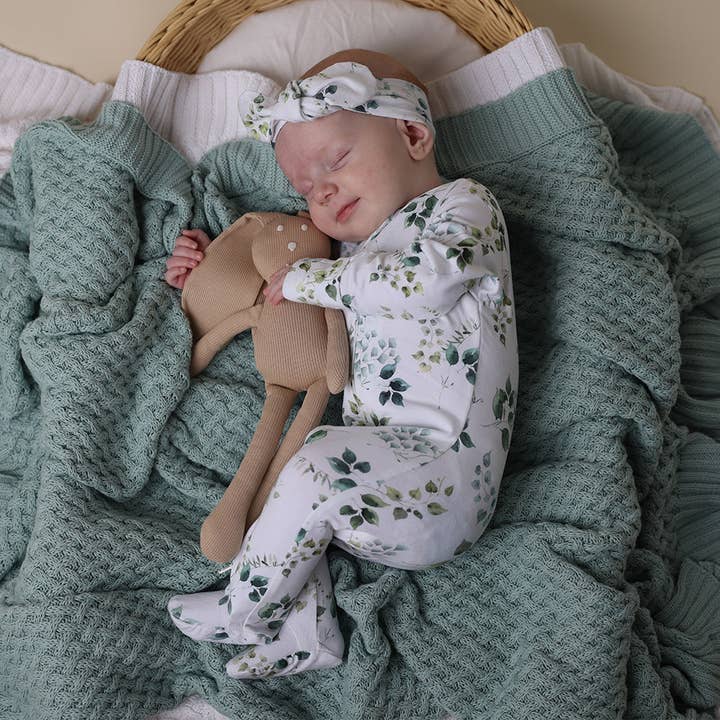 Snuggle Hunny - Wholesale Sleepsuit - Baby - Eden Organic Snuggle Sleepsuit Zip Footie