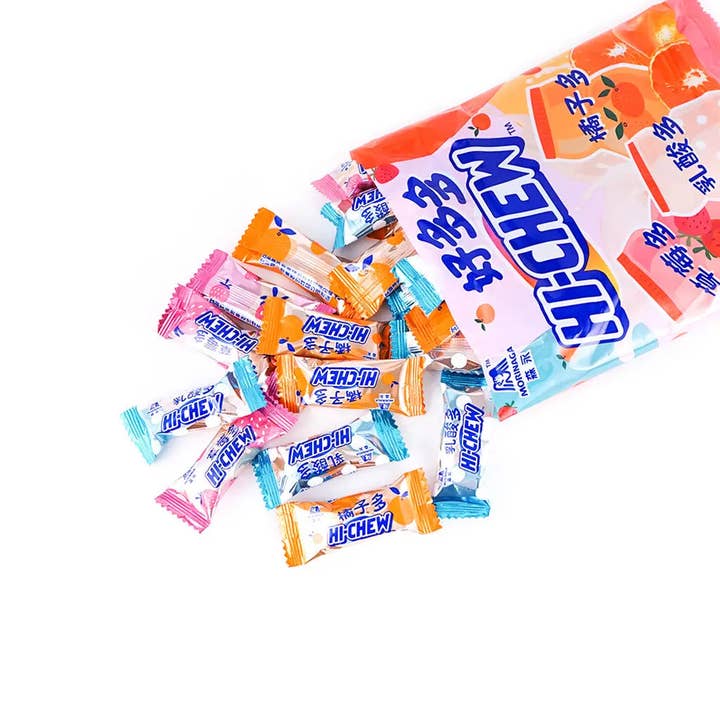 Global Bite Co - Wholesale Gummy - Hi-Chew Soft Candy Strawberry-Orange-Yogurt (Taiwan)1