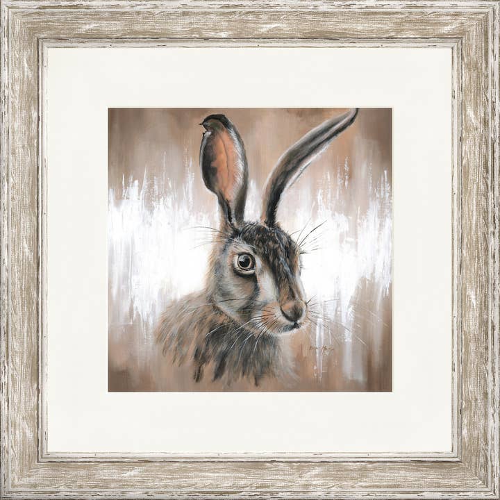 Impression encadrée Hattie Square (13 « ou 19") pour la vente par Bree Merryn Art Ltd