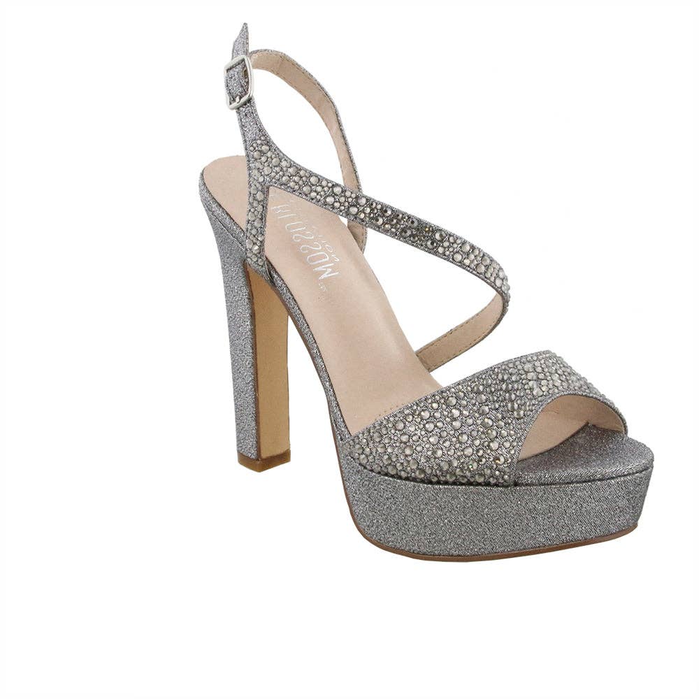 De Blossom Collection – wholesale Högklackade skor - Dam – Plattform Rhinestone Festklackar1