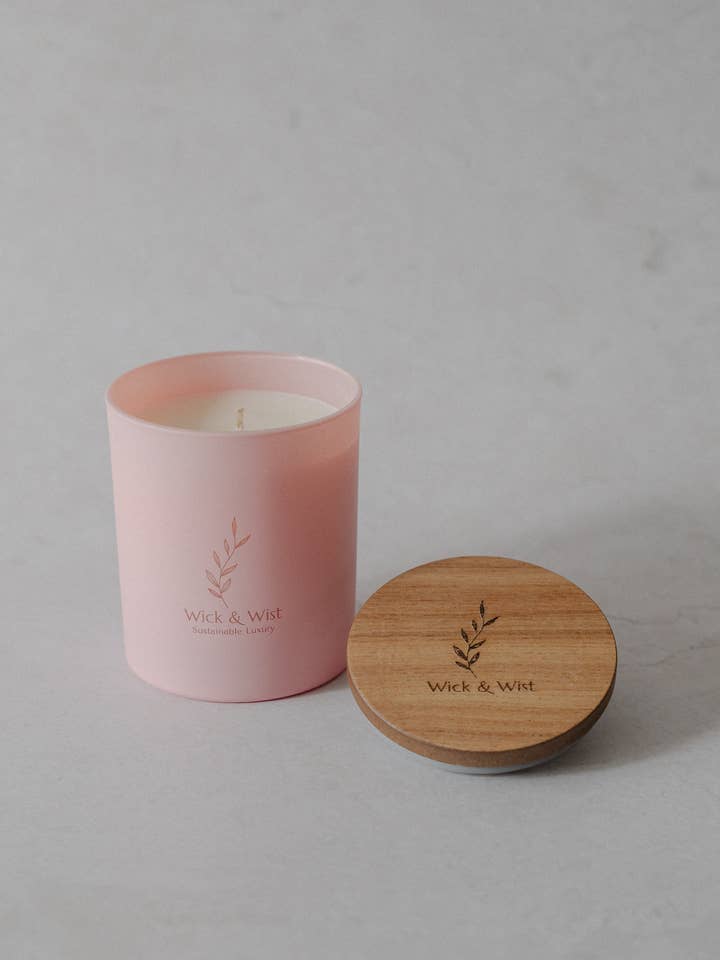 N.º 01 Vela de Lujo Rosa Árabe para venta al por mayor de Wick & Wist