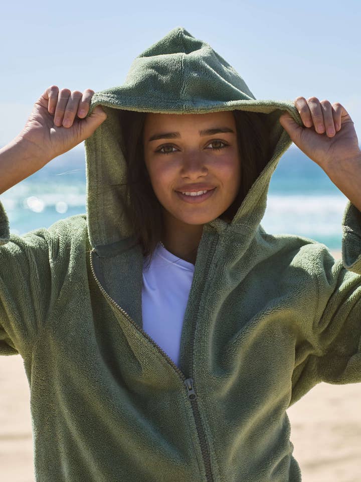 Cactus | Teens Zip Towel for wholesale by Capimiri