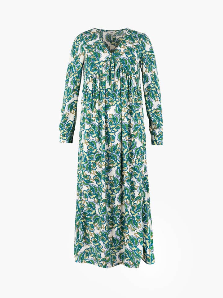 An'ge - Wholesale Dress - Women's - MARGARET MIDI DRESS beatrice turquoise0