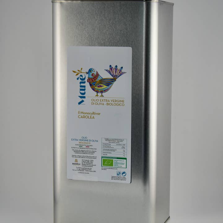 Manè - Excellence Made in Puglia - Vendita all'ingrosso Olio d'oliva - Monocultivar CAROLEA - Olio Extra Vergine di Oliva Biologico2