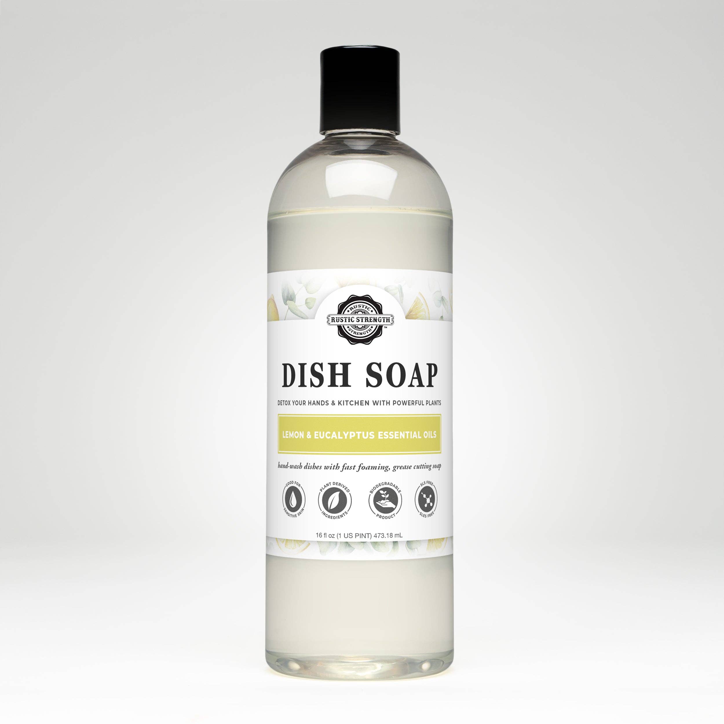 Rustic Strength - Wholesale Dish Soap - Dish Soap | 16 oz Bottle1