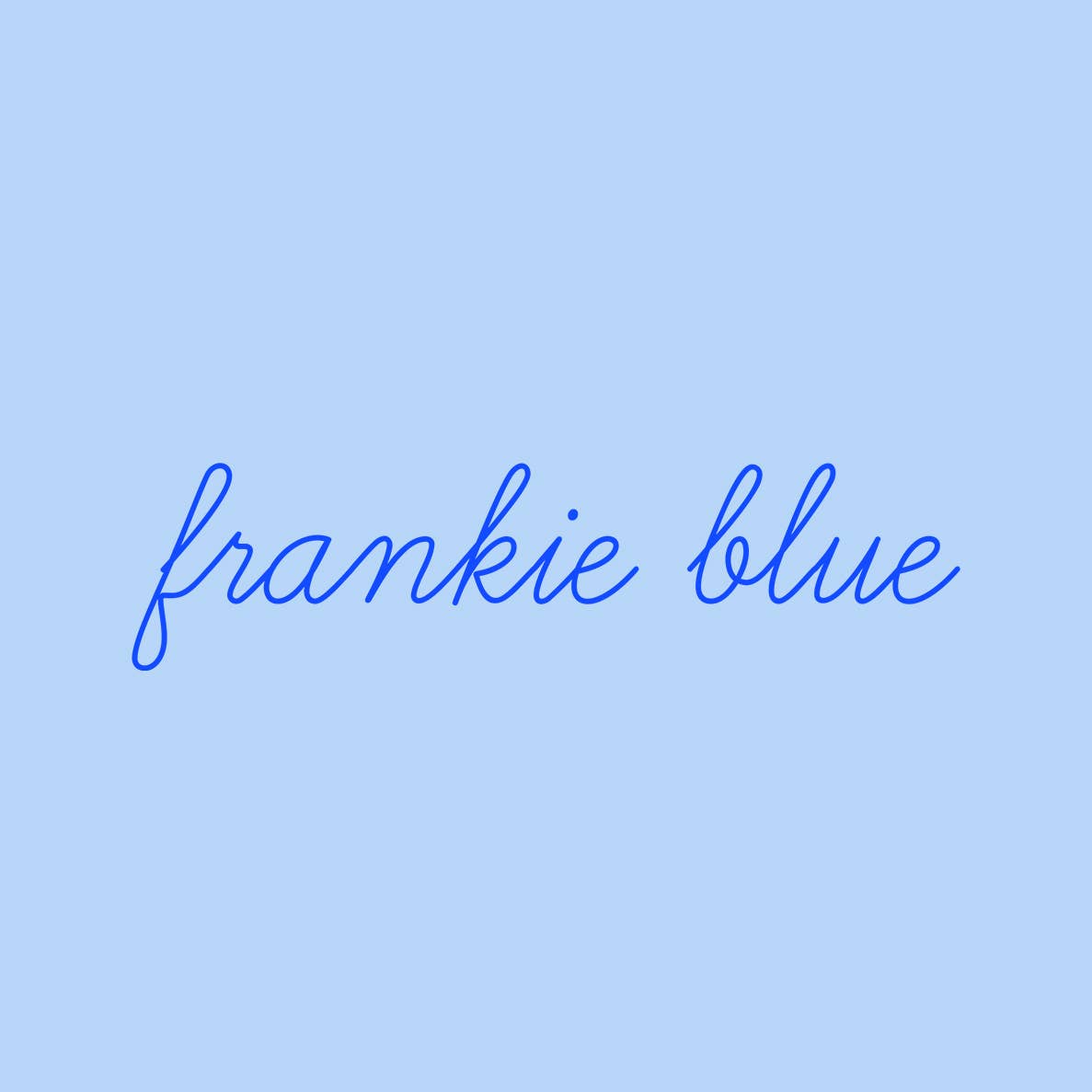 Frankie Blue – wholesale Sticker – Blue Mushroom Sticker - Frankie Blue1