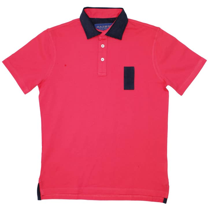 Textura Unius Roze Polo for wholesale by Razbel