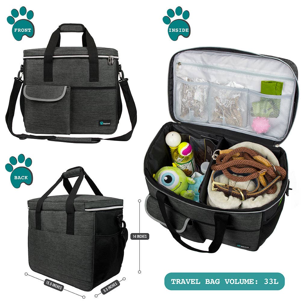 PetAmi - Vendita all'ingrosso Trasportino - Cani e gatti - Borsa Organizer Deluxe da Viaggio per Animali23