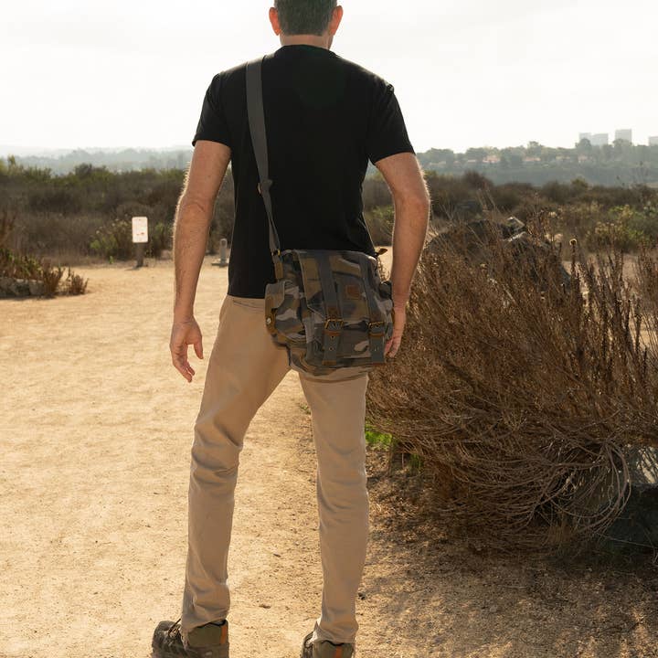TSD Brand - Wholesale Crossbody Bag - Unisex - Camo Crossbody