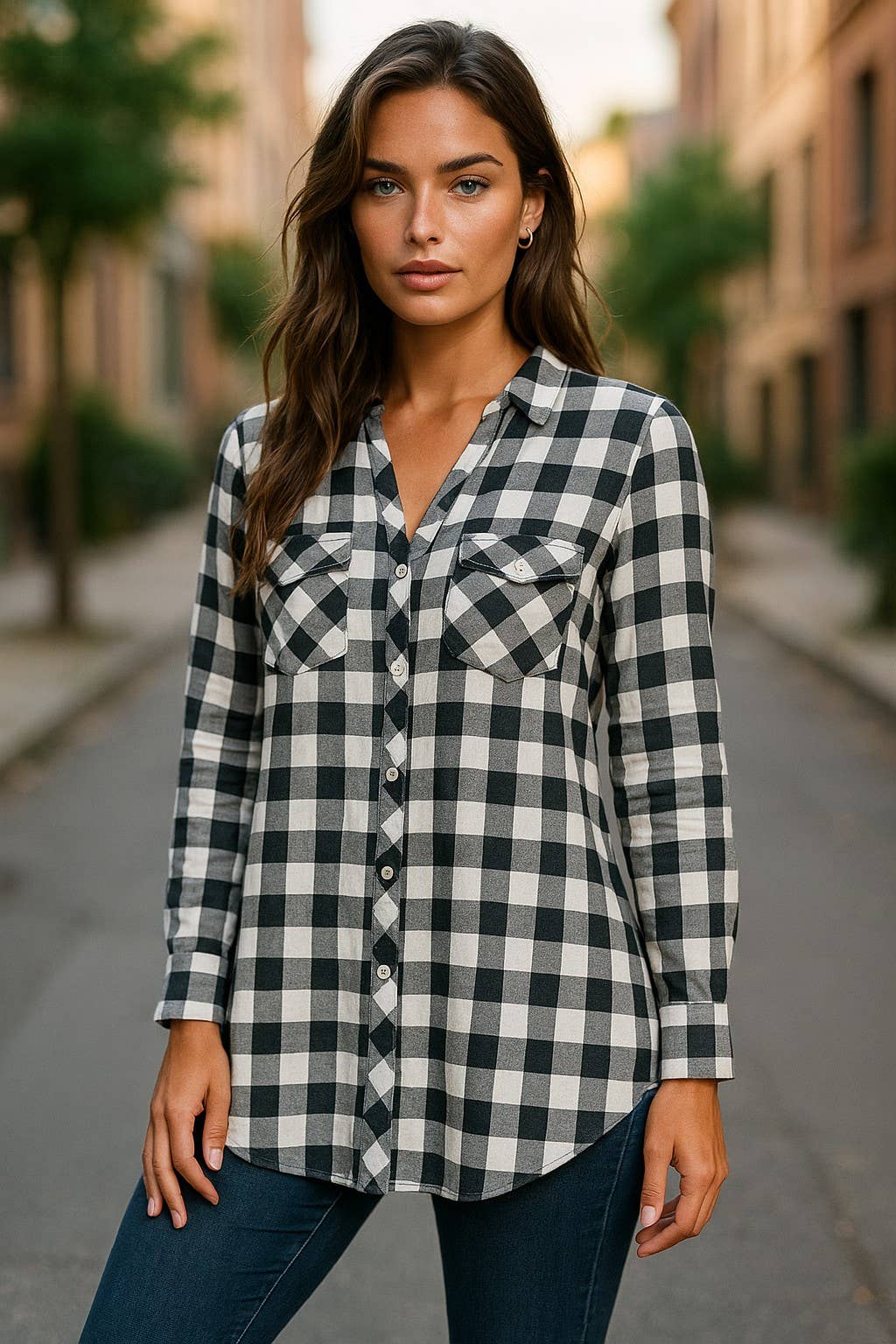 A Woman we Love - Wholesale Button Down Shirt - Women's - 🇬🇧 NEW IN: Lot of 20 Autumn/Winter Shirts10