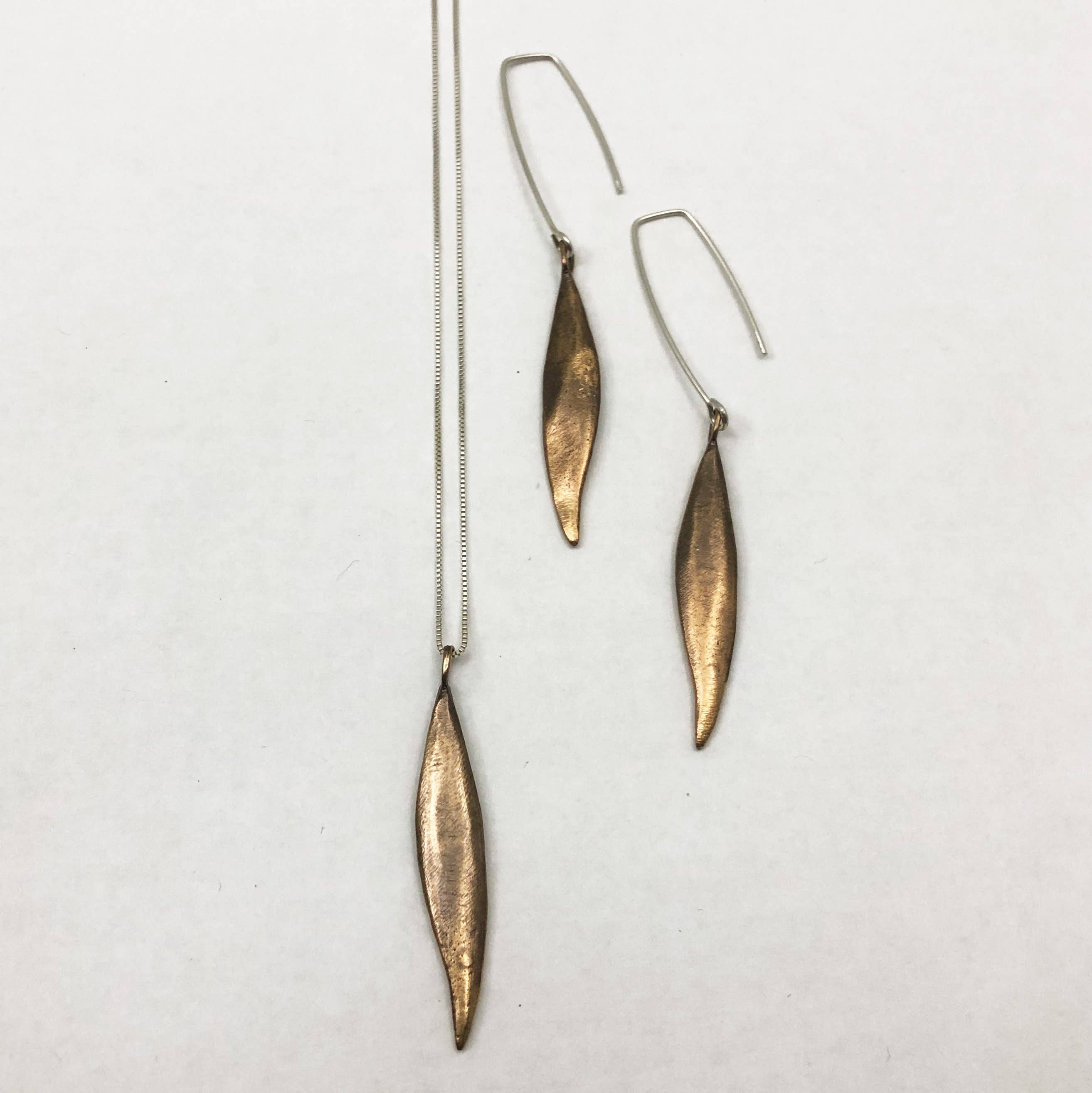 Leah Sturgis Jewelry Art - Wholesale Pendant/Charm Necklace - Eleuthra Earrings0