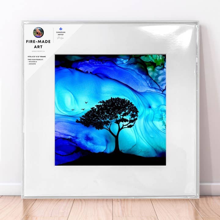 Unbreakable | Fire-Made Art Tree Print for wholesale by Fire-Made Art