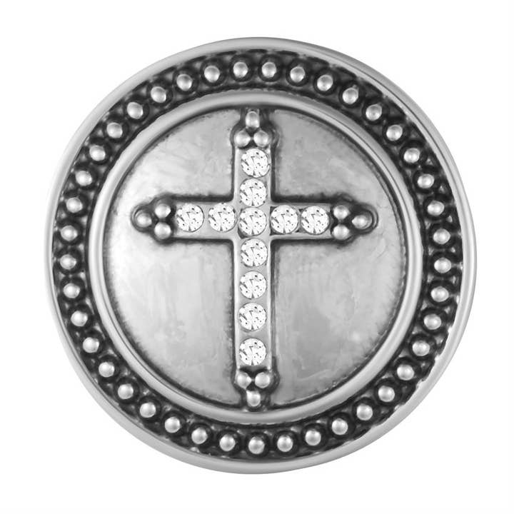 Ginger Snaps - Wholesale Individual Charm/Pendant - Budded Stone Cross