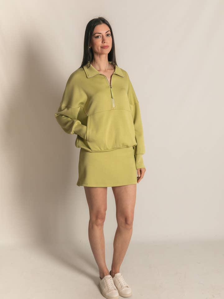 P. CILL – wholesale Sweatshirt - Dam – P. CILL Butter Modal tröja med dragkedja60