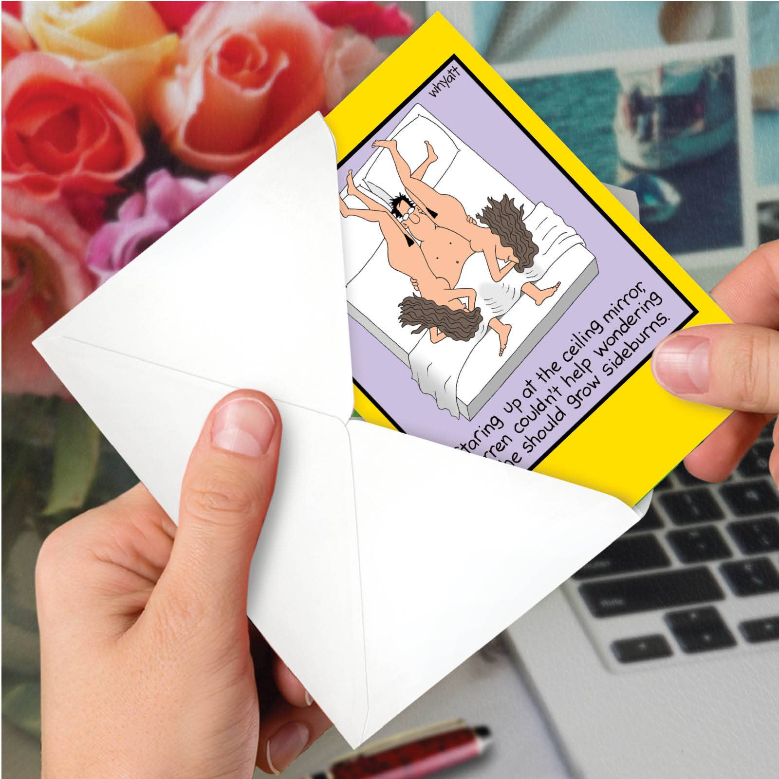 NobleWorks - Wholesale Verjaardagskaartje - Verjaardagskaart - Bakkebaarden groeien2