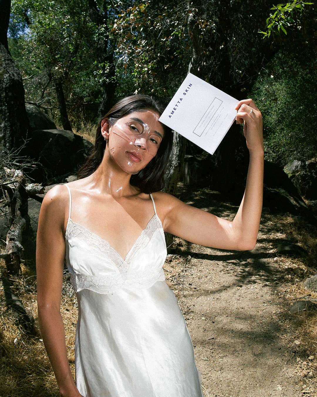 AMETTA SKIN CARE - Wholesale Skincare Face Mask - Calming Lavender Collagen Mask2