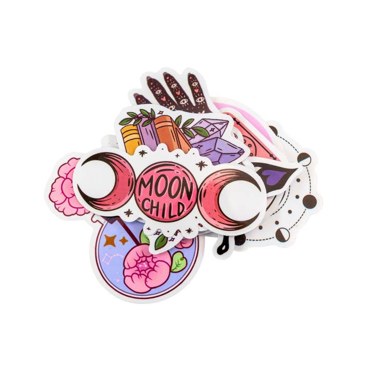 Down To Earth - Wholesale Sticker - Witchy Boho Stickers 10pk.4